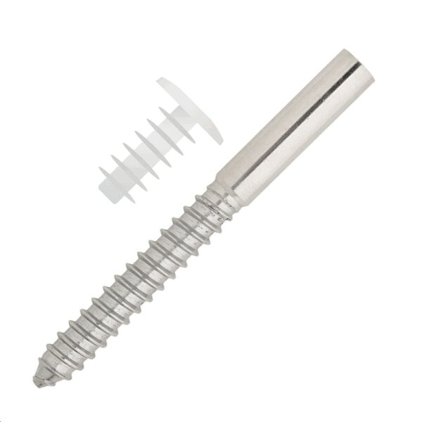 DOUILLE FEMELLE SPÉCIALE ASPHALTE - ACIER ZINGUÉ M12 (X25) SCELL-IT  XFALT-M12-L140