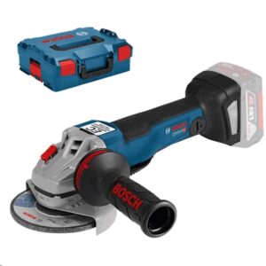 MEULEUSE ANGULAIRE GWS 18V-10 PC (VENDUE SANS BATTERIE NI CHARGEUR) AVEC L-BOXX BOSCH GWS18V-10