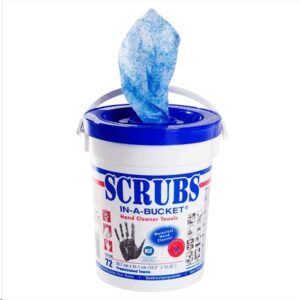 SCRUBS. SEAU DE 72 LINGETTES NETTOYANTES, JEL 042272
