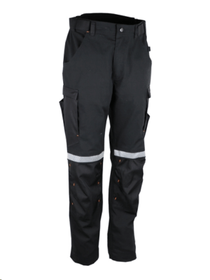 Pantalon de travail noir ripstop COTON/POLYESTER/ÉLASTHANNE 280 g/m2 petro