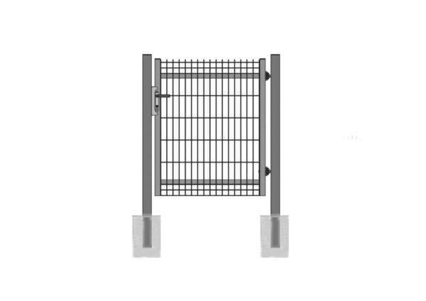 PORTILLON GRILLAGE MAILLE 200X55 POUSSANT DROIT EXCLUSIVEMENT
