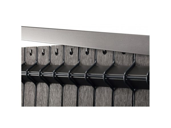 KIT OCCULTATION LAMES LARGEUR 49MM + 2 LAMES D EXTREMITE 39 MM RENFORT ET LISSE ALUMINIUM