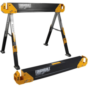 TOUGHBUILT INDUSTRIES TB-C650-2 PACK DE 2 TRÉTEAUX-TABLE DE CHANTIER C650 - TB-C650-2